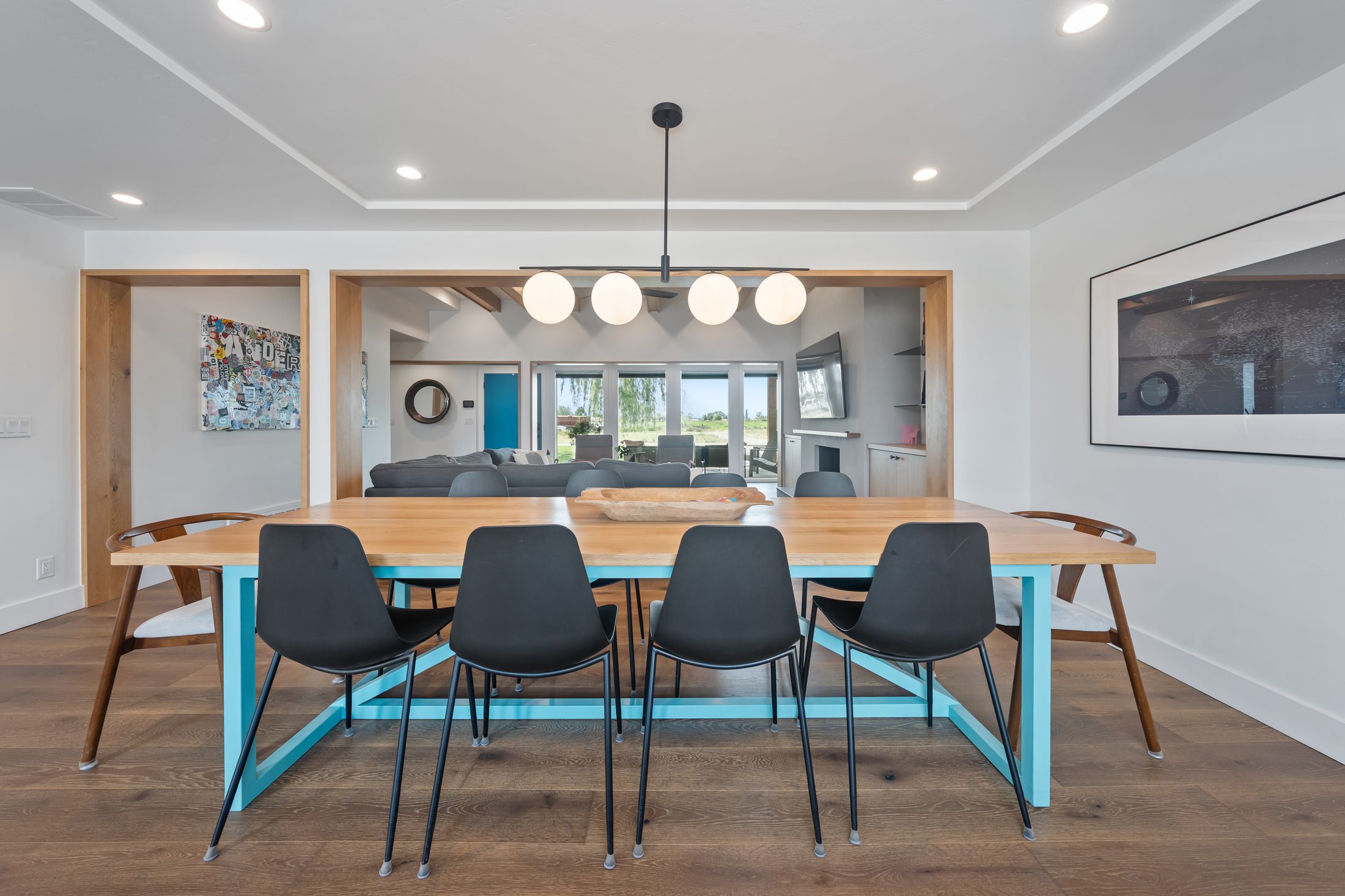 Dining space in a Southeast Idaho rental
