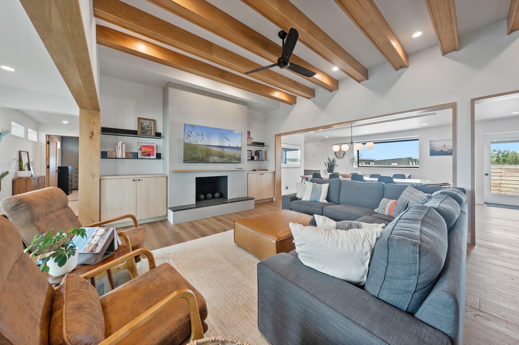 Sample of professionally shot interior space. Booked Visual real estate photography